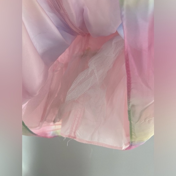 PURPLE ROSE TIE DYE RAIN BOW LINED DRESS 4T NEW WITH TAG - Picture 5 of 6